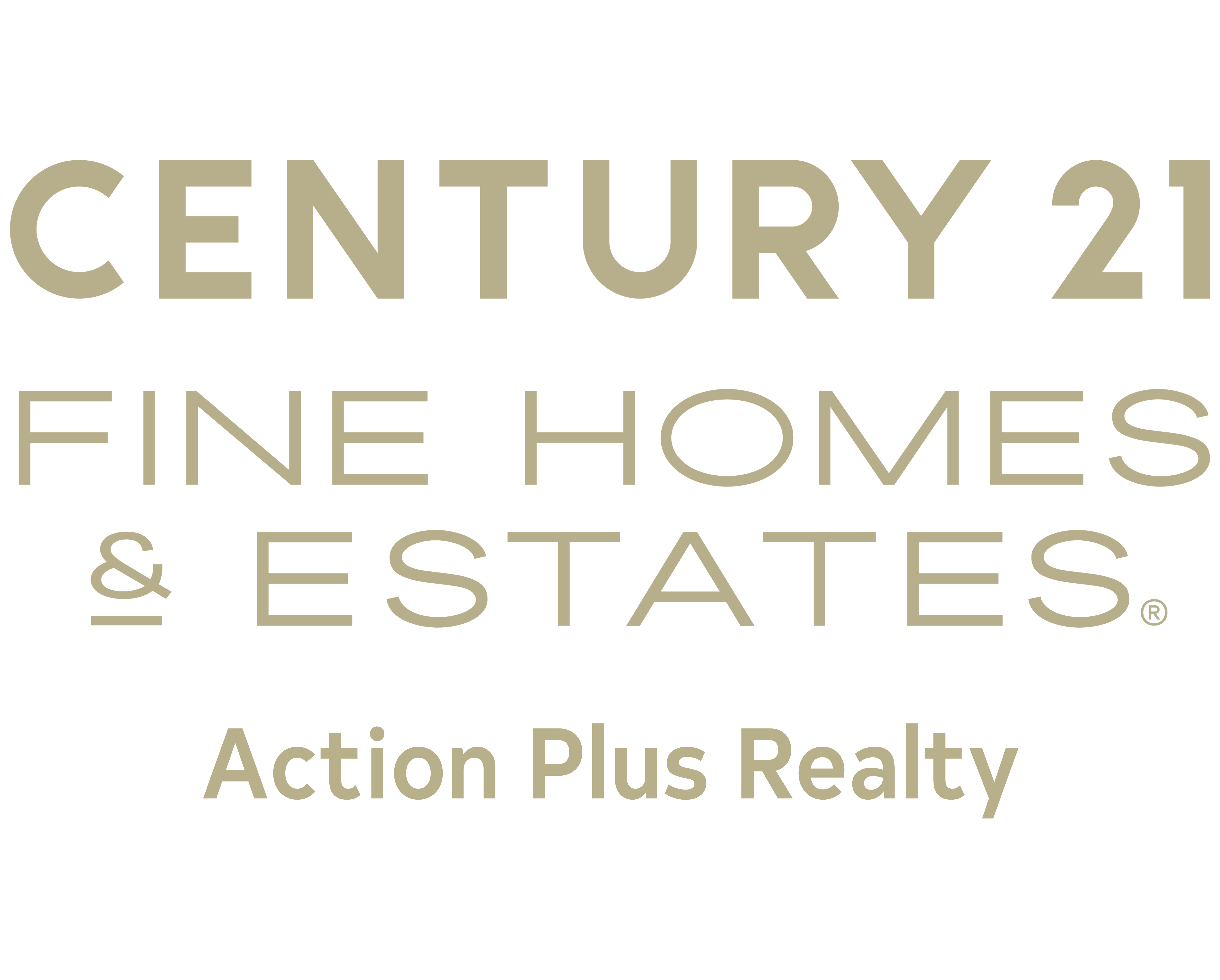 Century 21 Gold Fine Home and Estates Center Aligned Logo